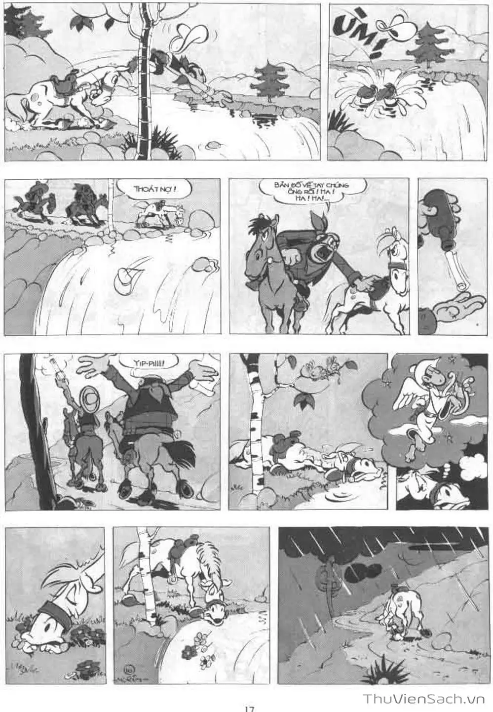 Truyện Tranh Cuộc Phiêu Lưu Kỳ Thú Của Lucky Luke trang 3