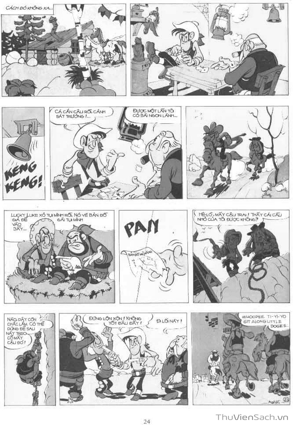 Truyện Tranh Cuộc Phiêu Lưu Kỳ Thú Của Lucky Luke trang 3