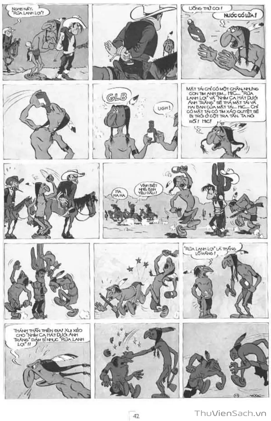 Truyện Tranh Cuộc Phiêu Lưu Kỳ Thú Của Lucky Luke trang 3