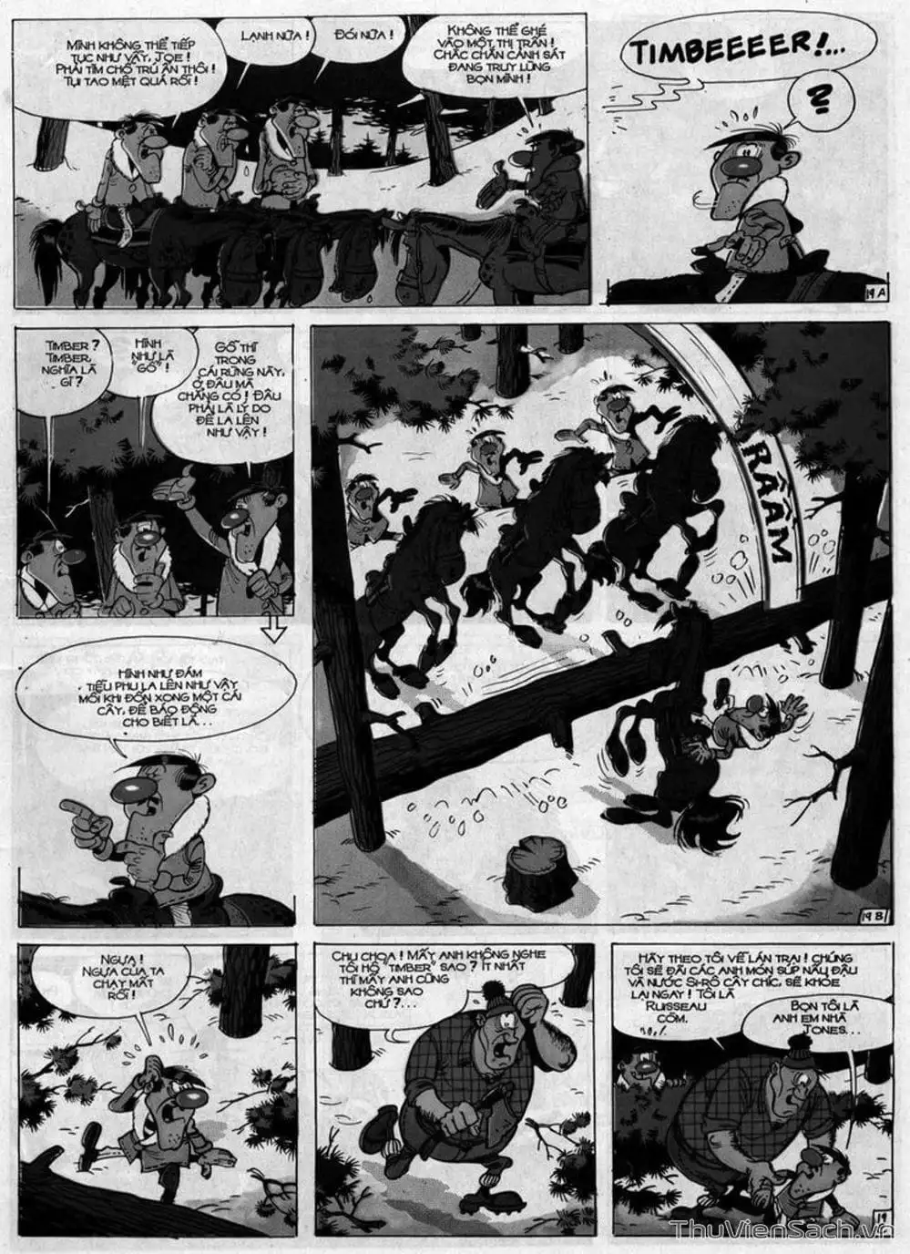 Truyện Tranh Cuộc Phiêu Lưu Kỳ Thú Của Lucky Luke trang 3