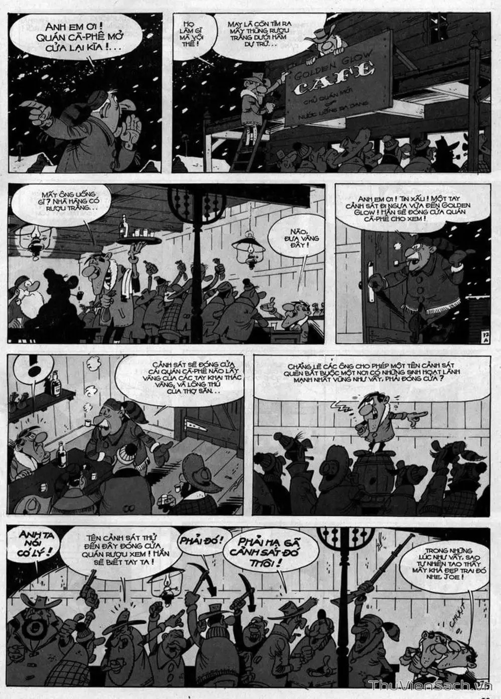 Truyện Tranh Cuộc Phiêu Lưu Kỳ Thú Của Lucky Luke trang 3