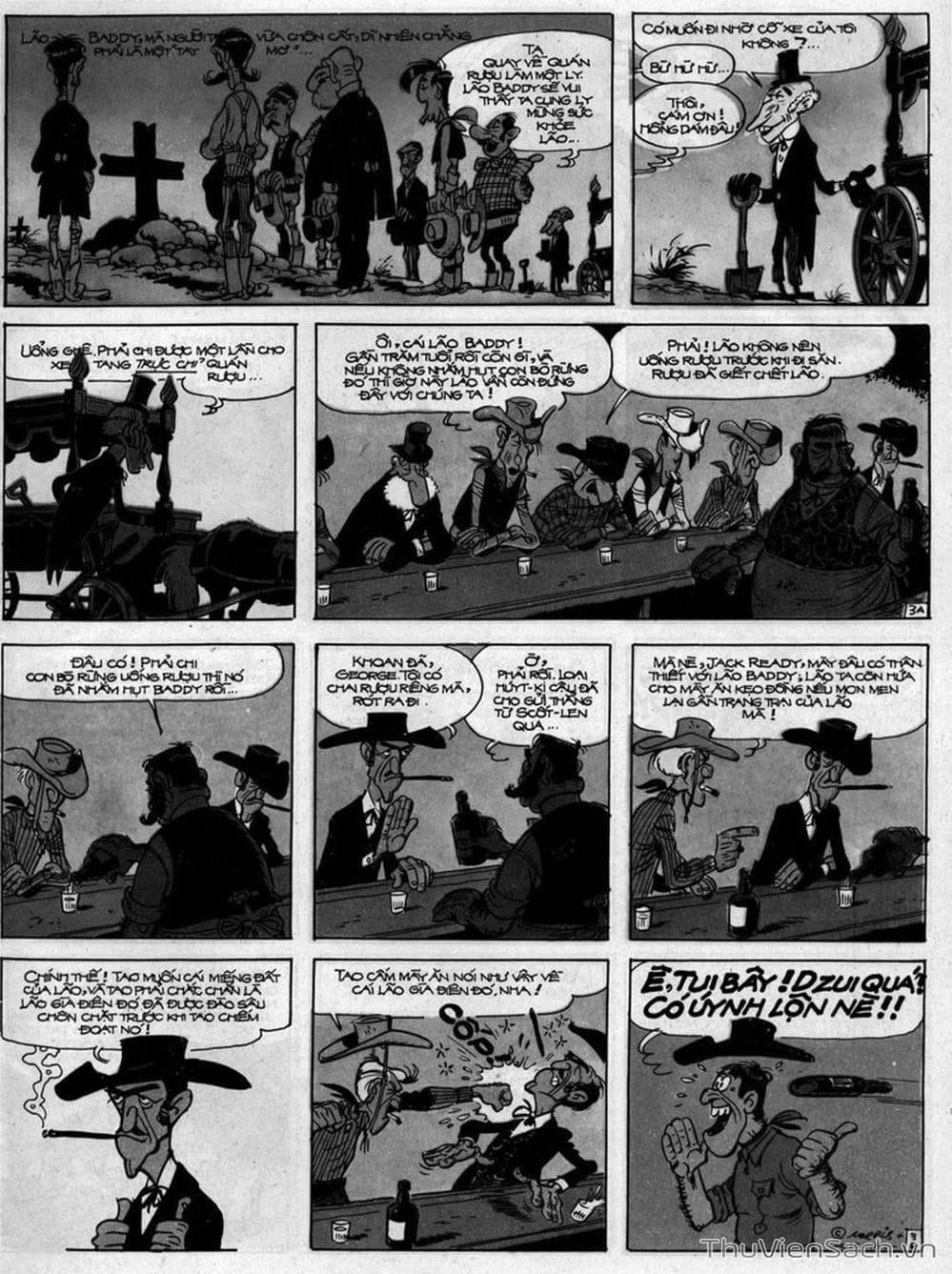 Truyện Tranh Cuộc Phiêu Lưu Kỳ Thú Của Lucky Luke trang 3