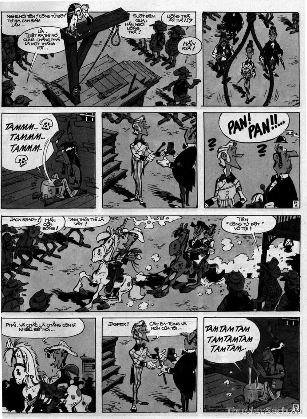 Truyện Tranh Cuộc Phiêu Lưu Kỳ Thú Của Lucky Luke trang 3