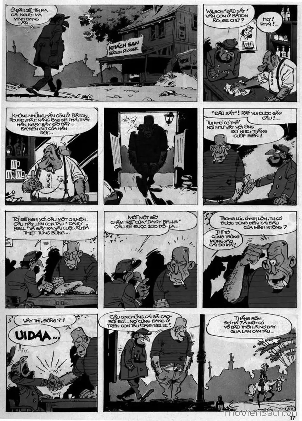 Truyện Tranh Cuộc Phiêu Lưu Kỳ Thú Của Lucky Luke trang 3