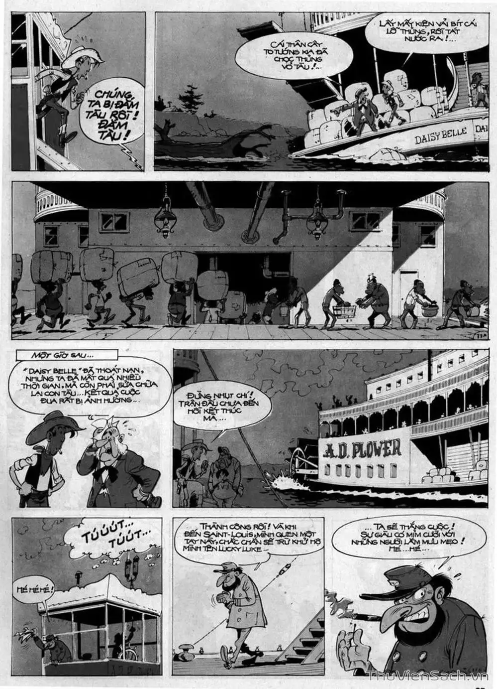 Truyện Tranh Cuộc Phiêu Lưu Kỳ Thú Của Lucky Luke trang 3