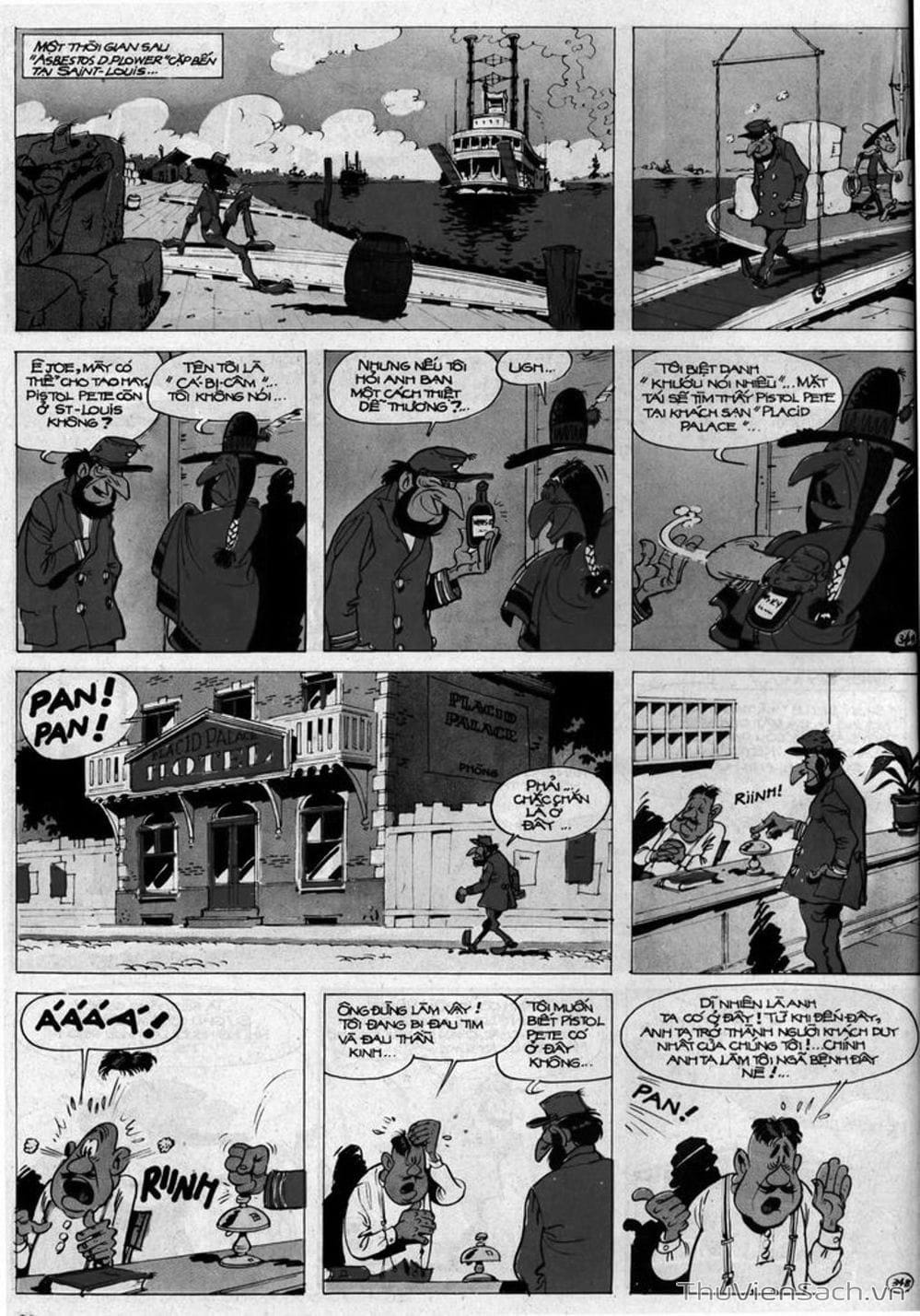 Truyện Tranh Cuộc Phiêu Lưu Kỳ Thú Của Lucky Luke trang 3