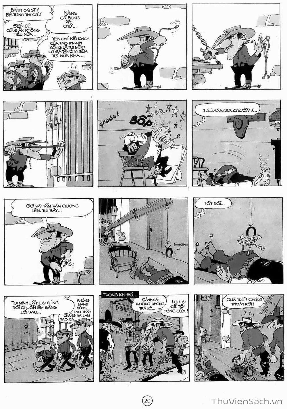 Truyện Tranh Cuộc Phiêu Lưu Kỳ Thú Của Lucky Luke trang 3