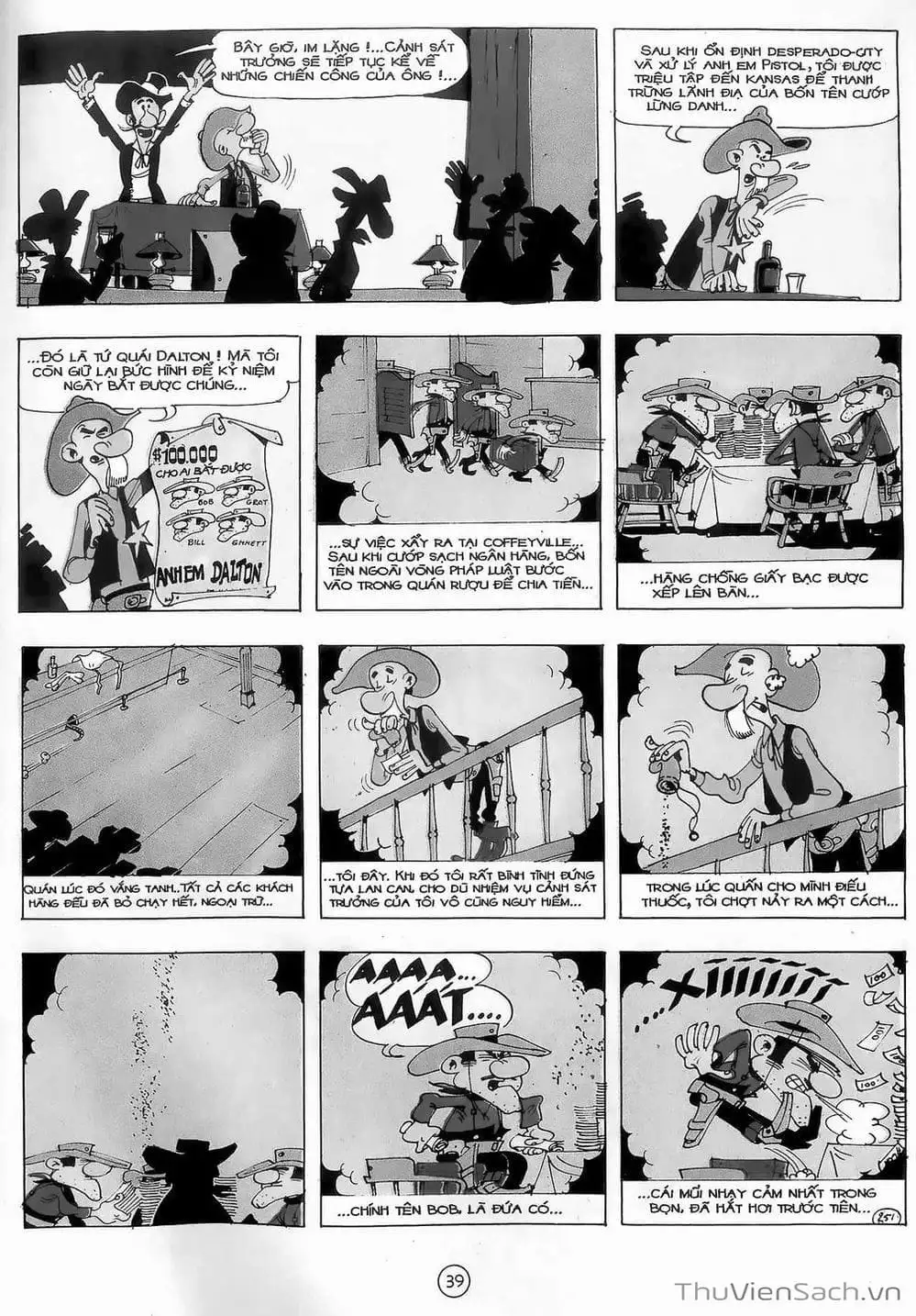 Truyện Tranh Cuộc Phiêu Lưu Kỳ Thú Của Lucky Luke trang 3