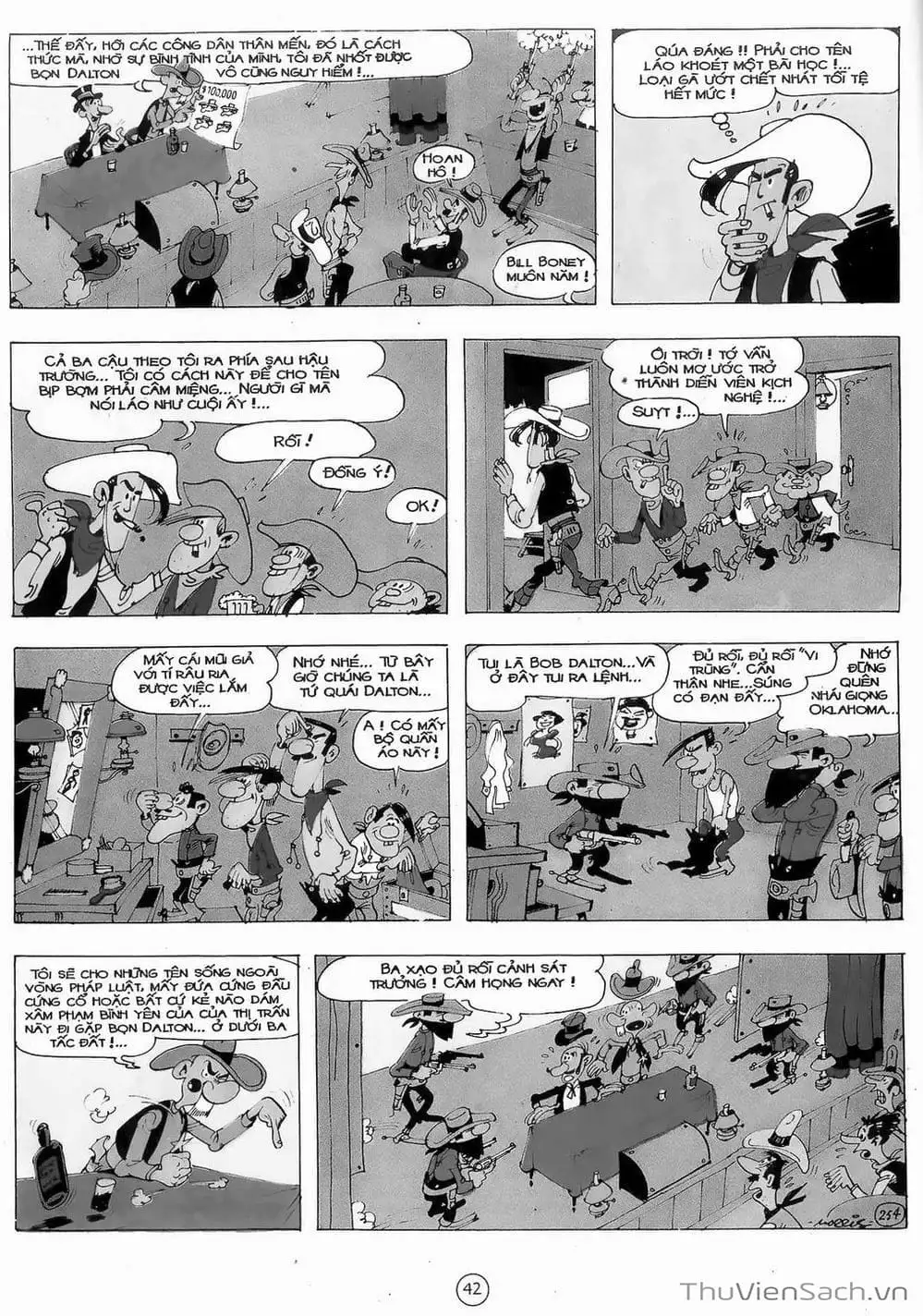 Truyện Tranh Cuộc Phiêu Lưu Kỳ Thú Của Lucky Luke trang 3