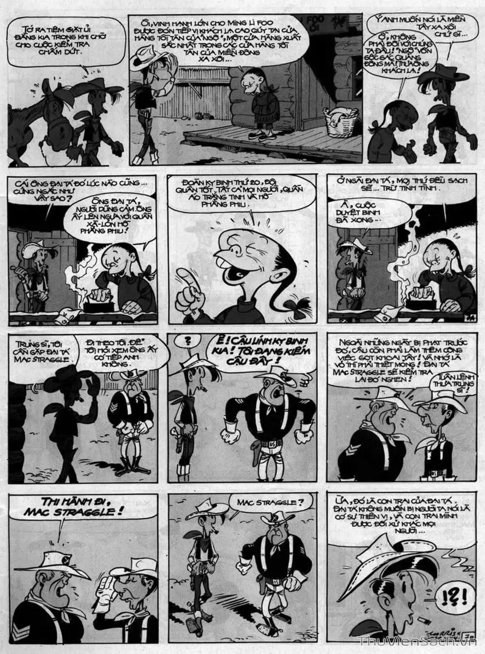 Truyện Tranh Cuộc Phiêu Lưu Kỳ Thú Của Lucky Luke trang 3