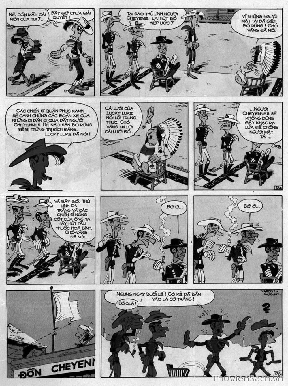 Truyện Tranh Cuộc Phiêu Lưu Kỳ Thú Của Lucky Luke trang 3