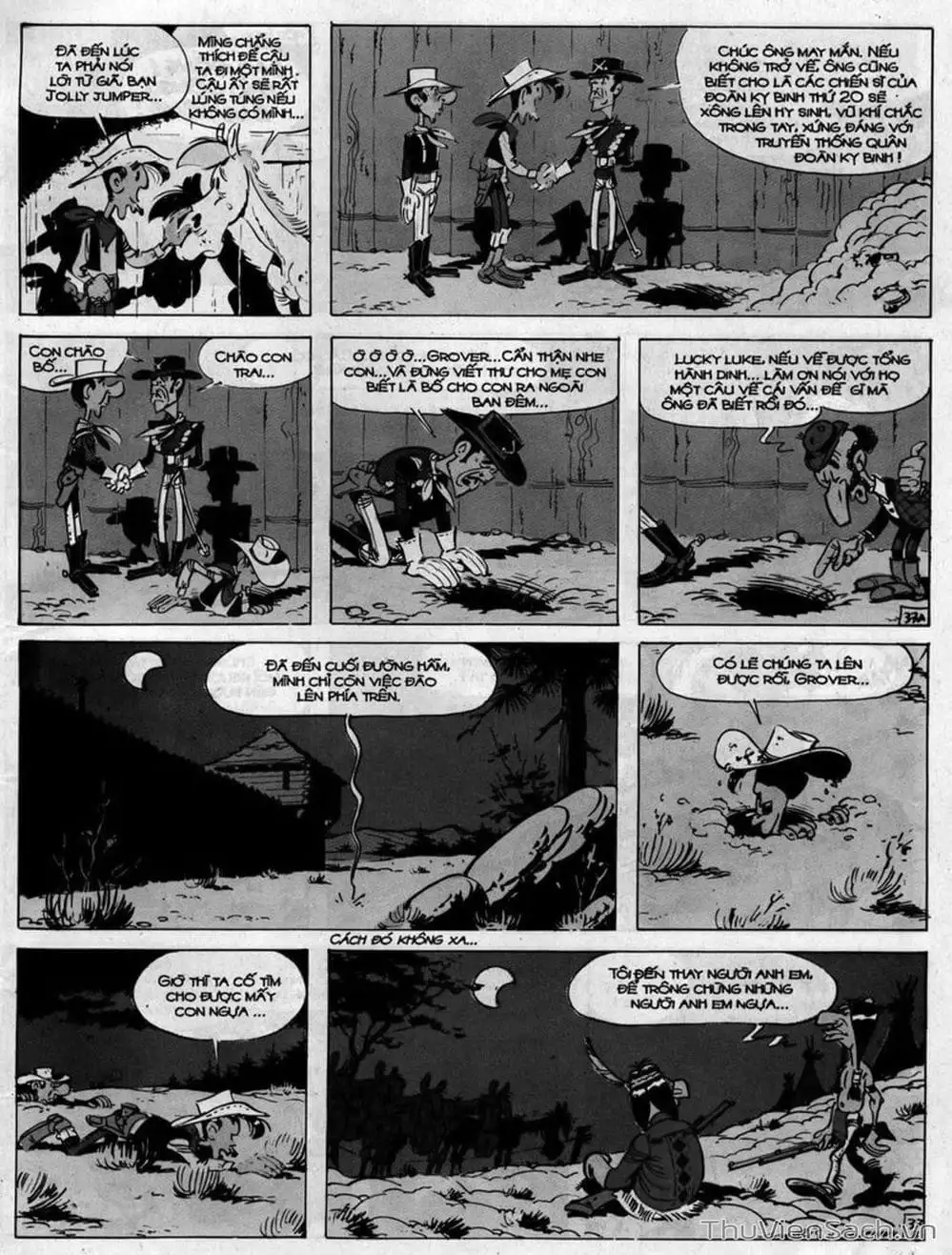 Truyện Tranh Cuộc Phiêu Lưu Kỳ Thú Của Lucky Luke trang 3