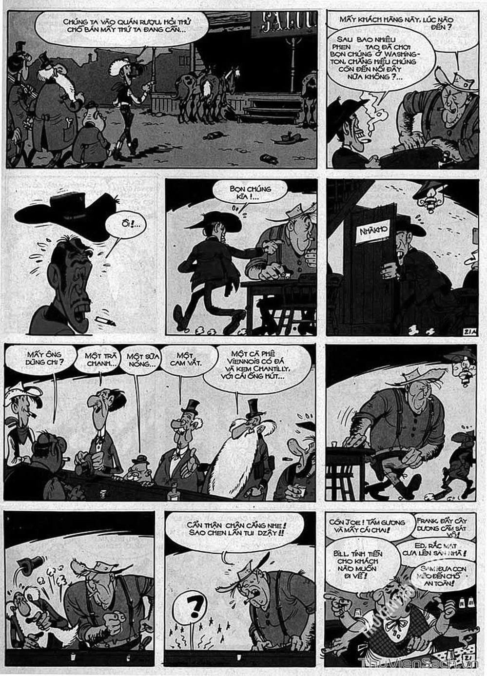 Truyện Tranh Cuộc Phiêu Lưu Kỳ Thú Của Lucky Luke trang 3