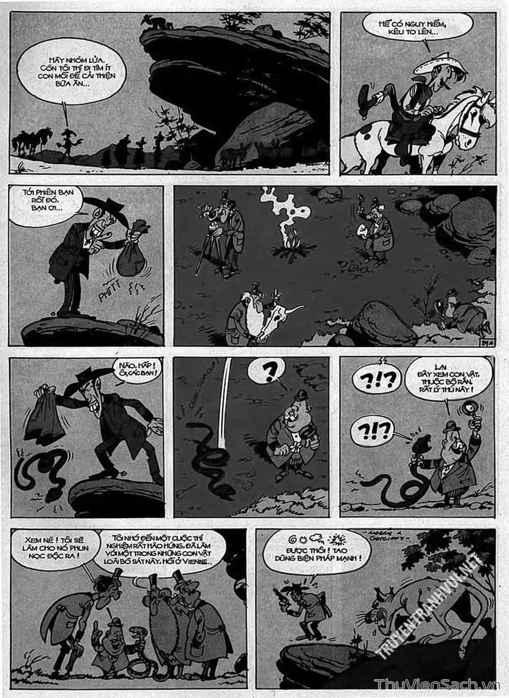 Truyện Tranh Cuộc Phiêu Lưu Kỳ Thú Của Lucky Luke trang 3