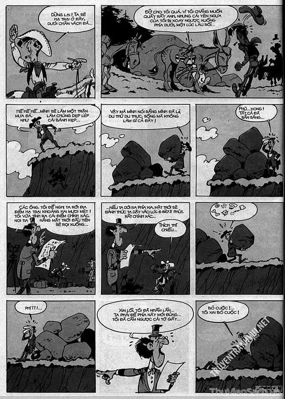 Truyện Tranh Cuộc Phiêu Lưu Kỳ Thú Của Lucky Luke trang 3