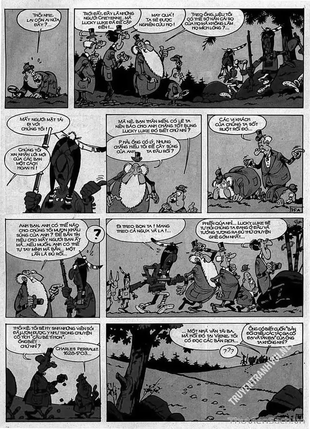 Truyện Tranh Cuộc Phiêu Lưu Kỳ Thú Của Lucky Luke trang 3