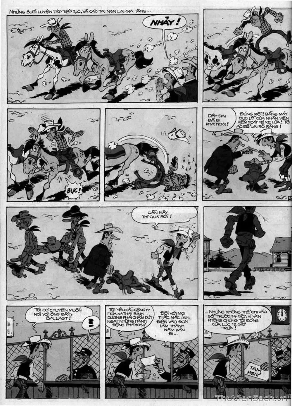 Truyện Tranh Cuộc Phiêu Lưu Kỳ Thú Của Lucky Luke trang 3