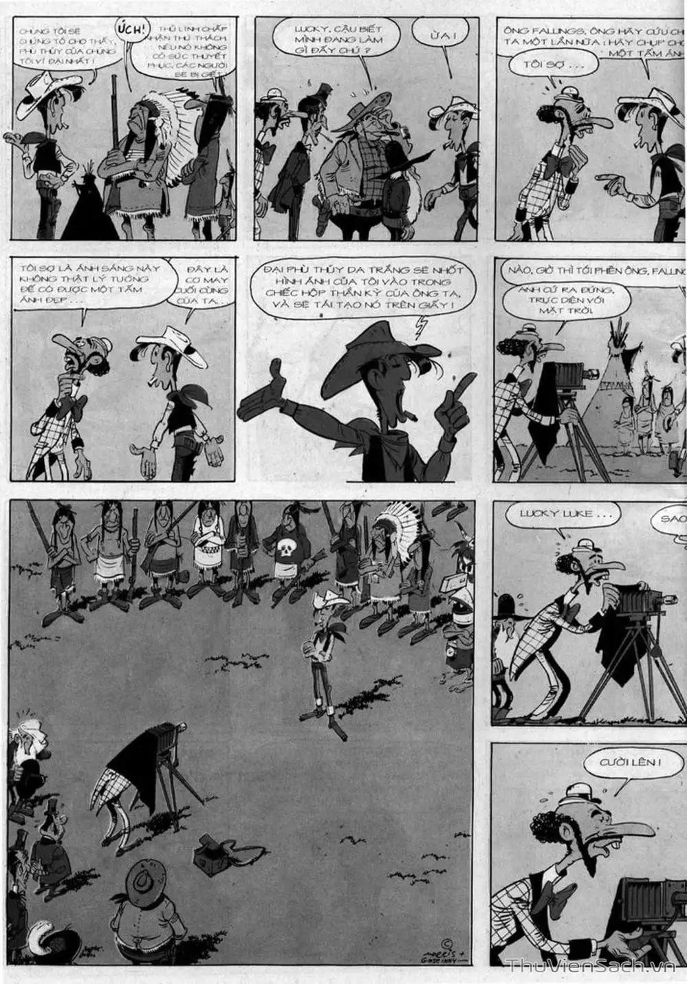 Truyện Tranh Cuộc Phiêu Lưu Kỳ Thú Của Lucky Luke trang 3
