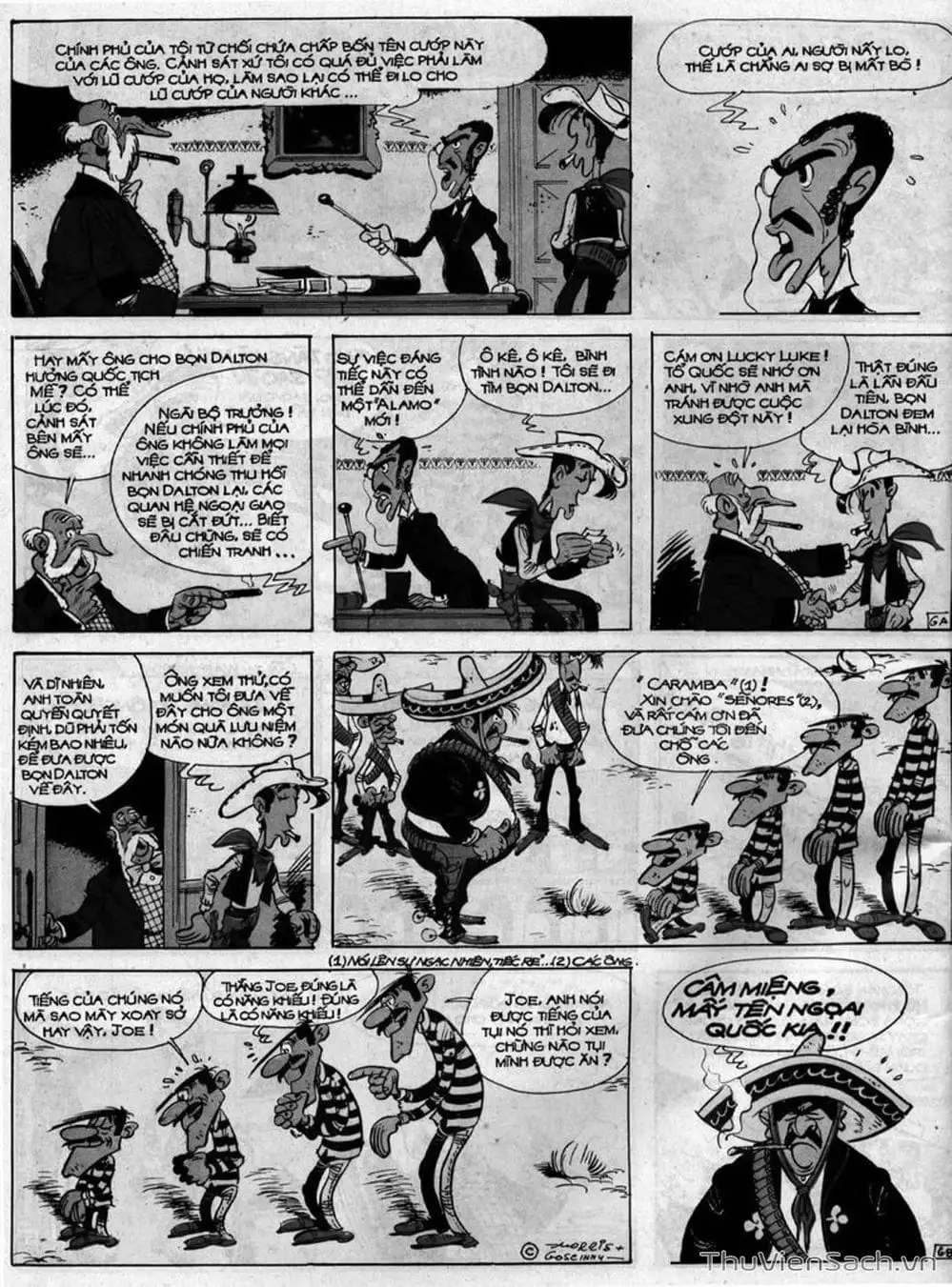 Truyện Tranh Cuộc Phiêu Lưu Kỳ Thú Của Lucky Luke trang 3