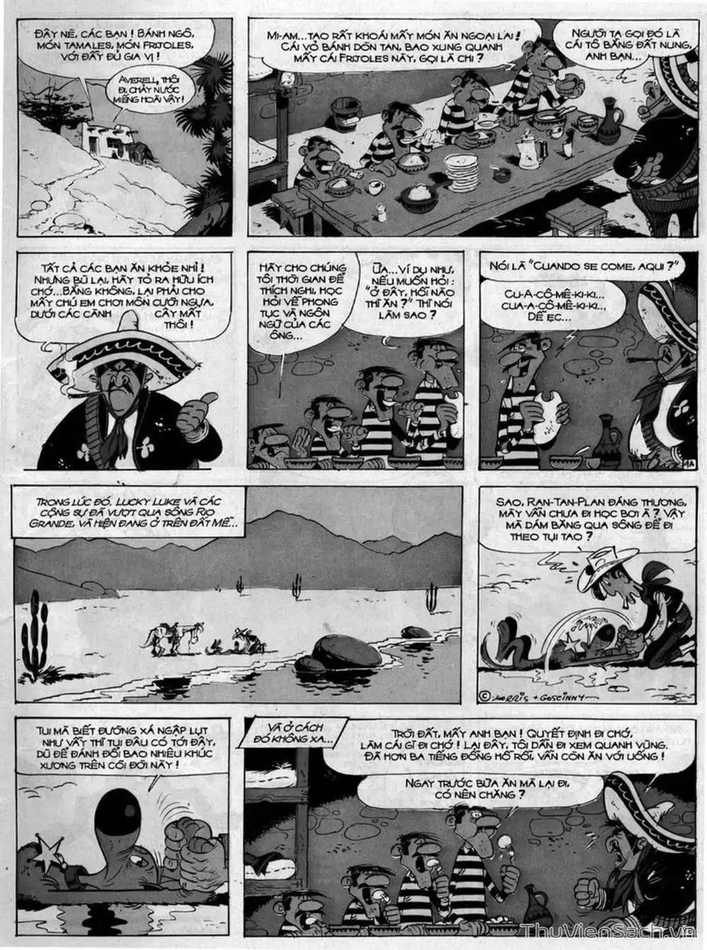 Truyện Tranh Cuộc Phiêu Lưu Kỳ Thú Của Lucky Luke trang 3