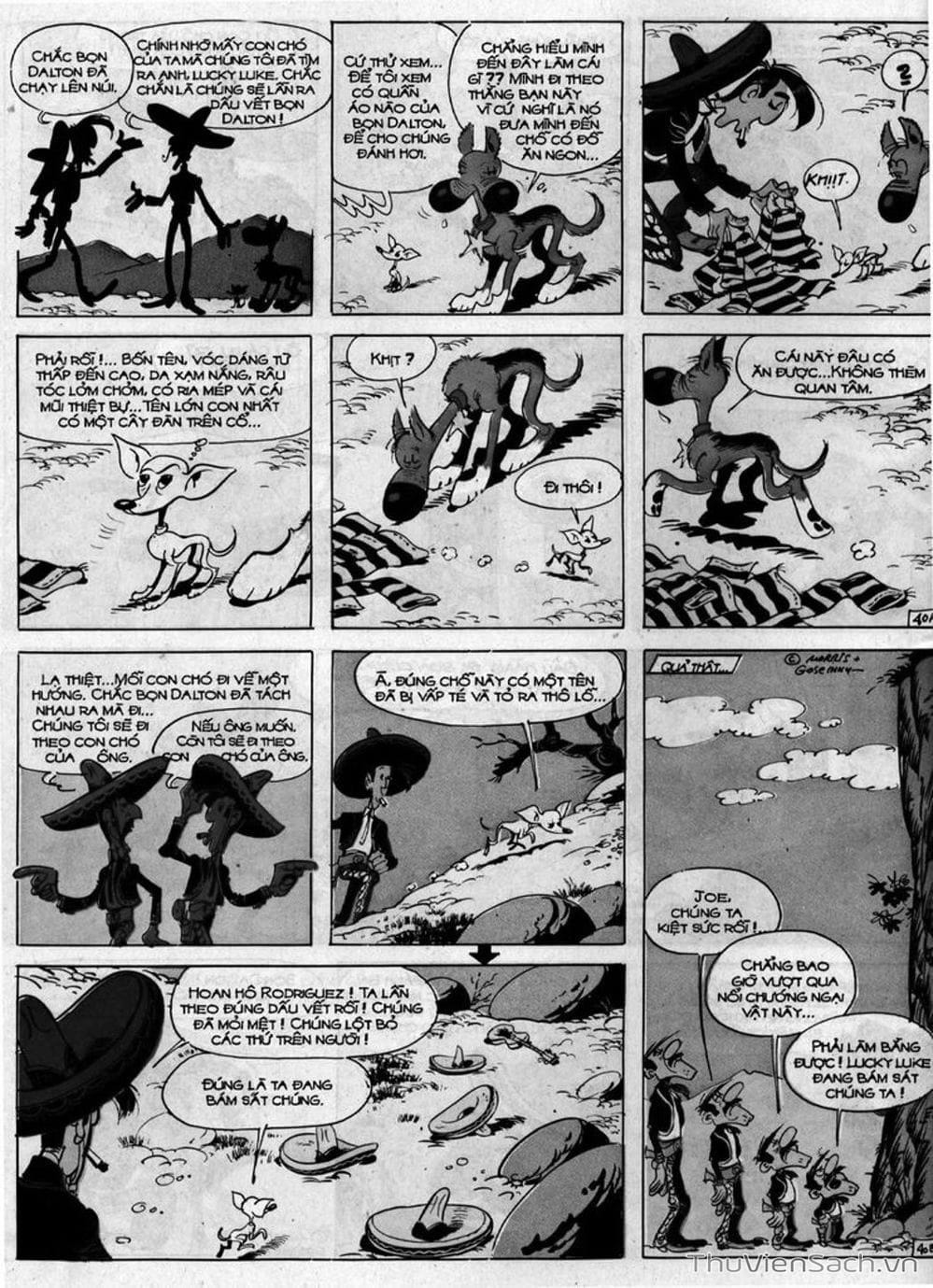 Truyện Tranh Cuộc Phiêu Lưu Kỳ Thú Của Lucky Luke trang 3