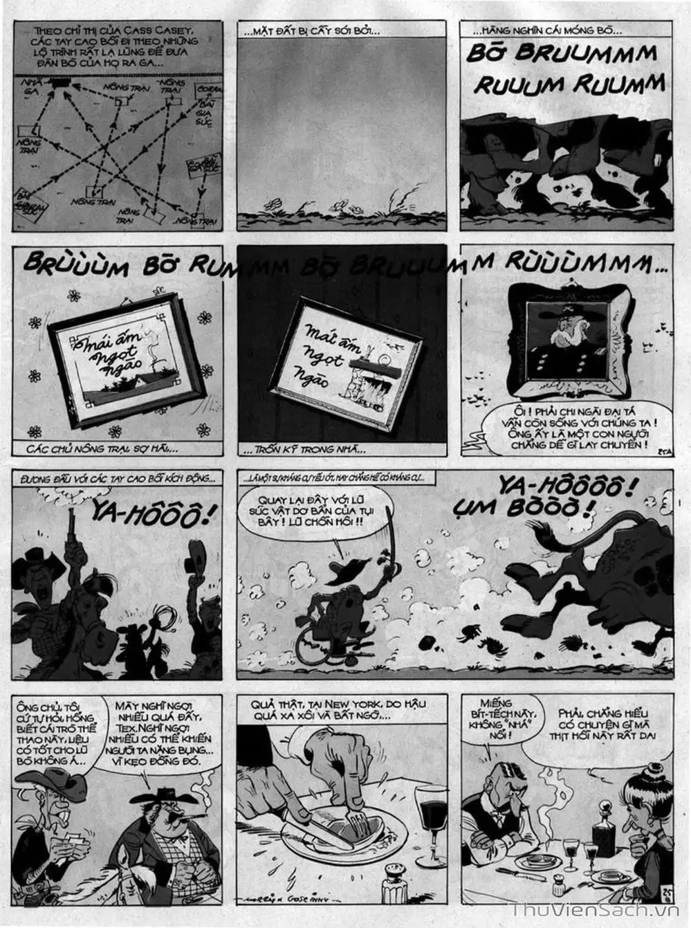 Truyện Tranh Cuộc Phiêu Lưu Kỳ Thú Của Lucky Luke trang 3