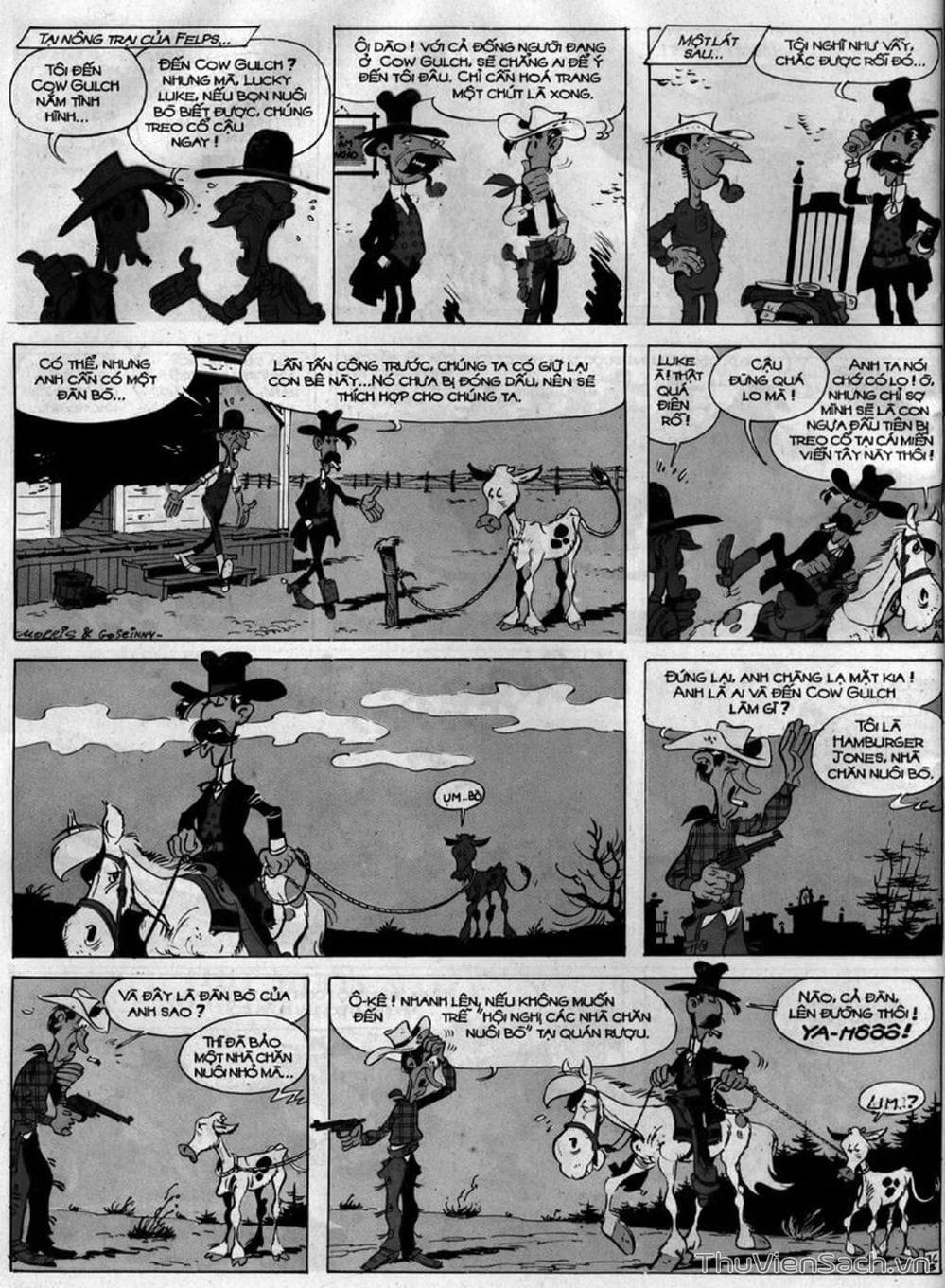 Truyện Tranh Cuộc Phiêu Lưu Kỳ Thú Của Lucky Luke trang 3