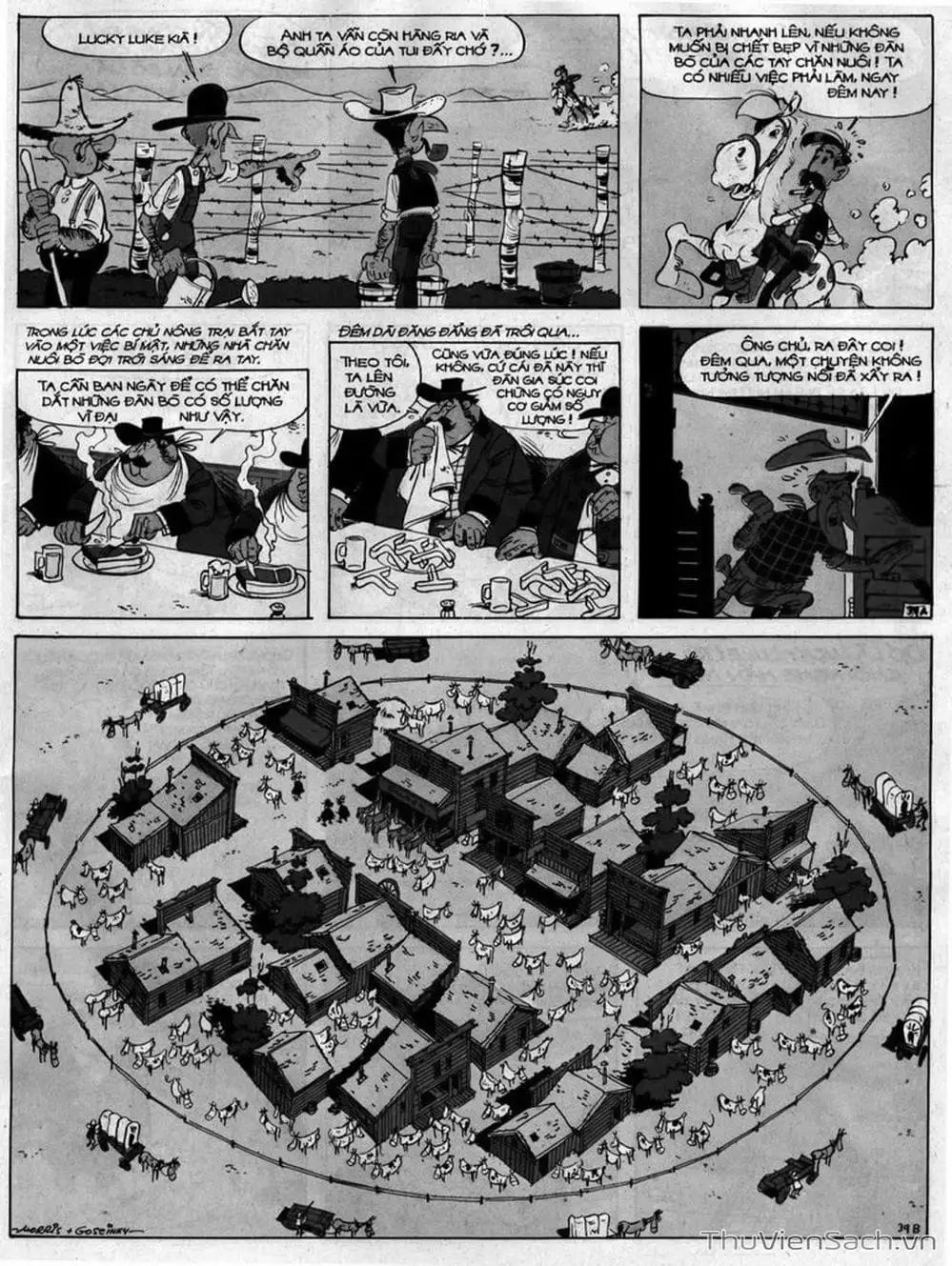 Truyện Tranh Cuộc Phiêu Lưu Kỳ Thú Của Lucky Luke trang 3