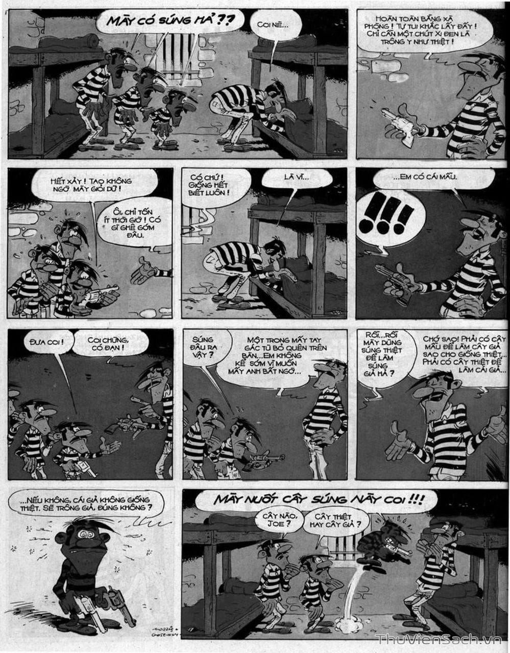 Truyện Tranh Cuộc Phiêu Lưu Kỳ Thú Của Lucky Luke trang 3