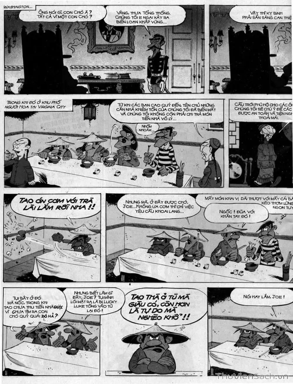 Truyện Tranh Cuộc Phiêu Lưu Kỳ Thú Của Lucky Luke trang 3
