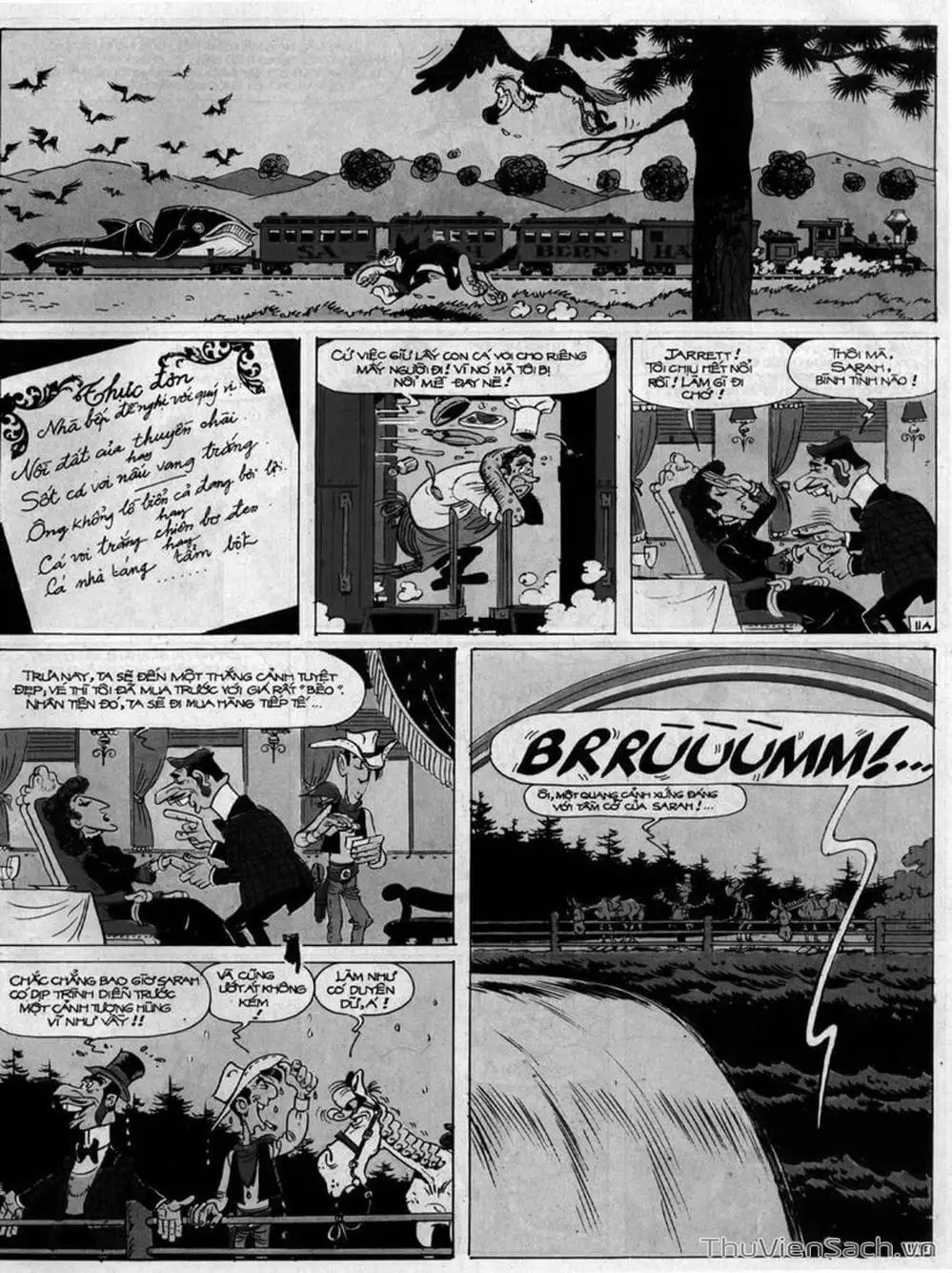 Truyện Tranh Cuộc Phiêu Lưu Kỳ Thú Của Lucky Luke trang 3