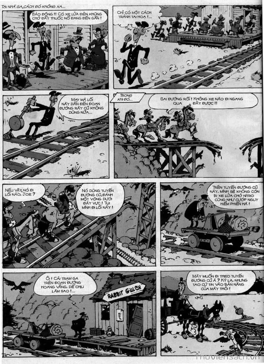 Truyện Tranh Cuộc Phiêu Lưu Kỳ Thú Của Lucky Luke trang 3