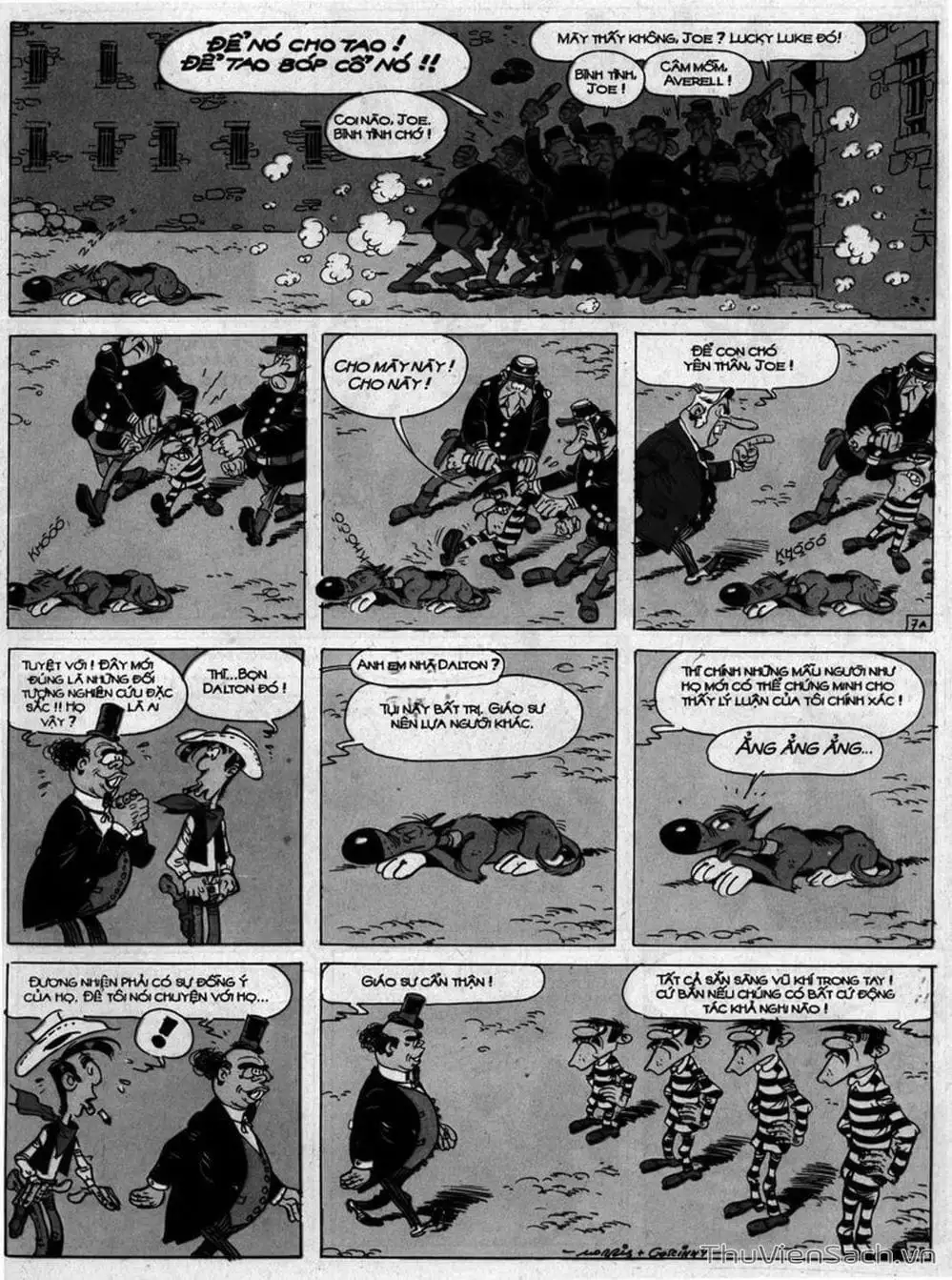 Truyện Tranh Cuộc Phiêu Lưu Kỳ Thú Của Lucky Luke trang 3