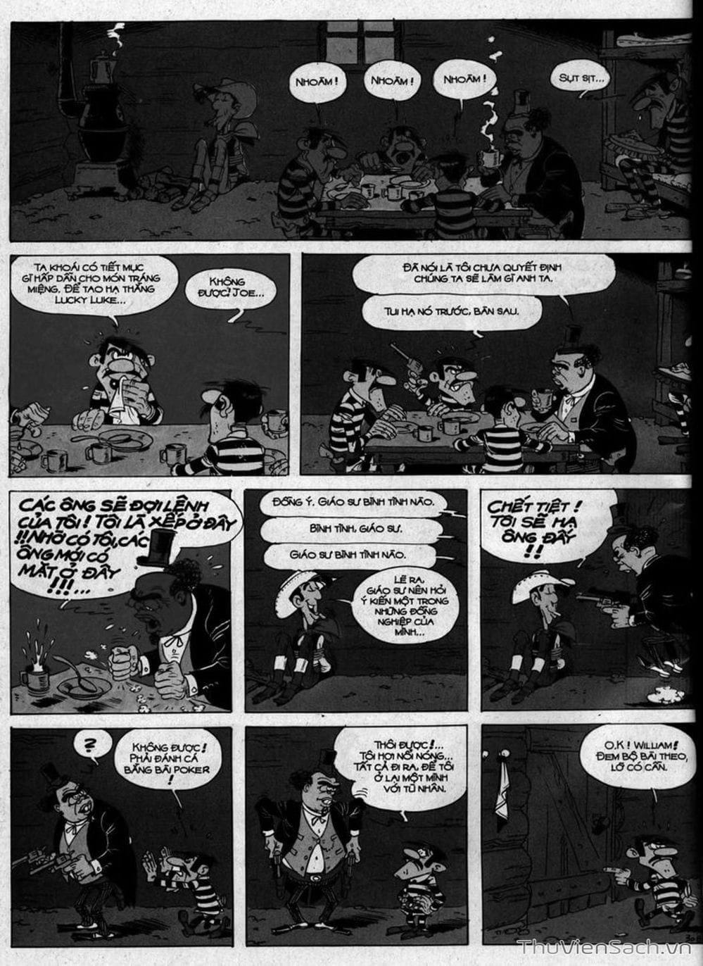 Truyện Tranh Cuộc Phiêu Lưu Kỳ Thú Của Lucky Luke trang 3