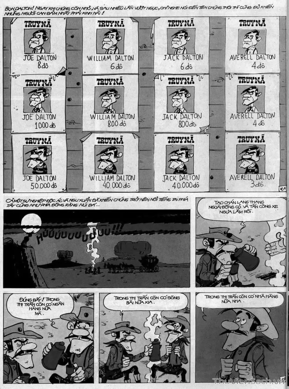 Truyện Tranh Cuộc Phiêu Lưu Kỳ Thú Của Lucky Luke trang 3