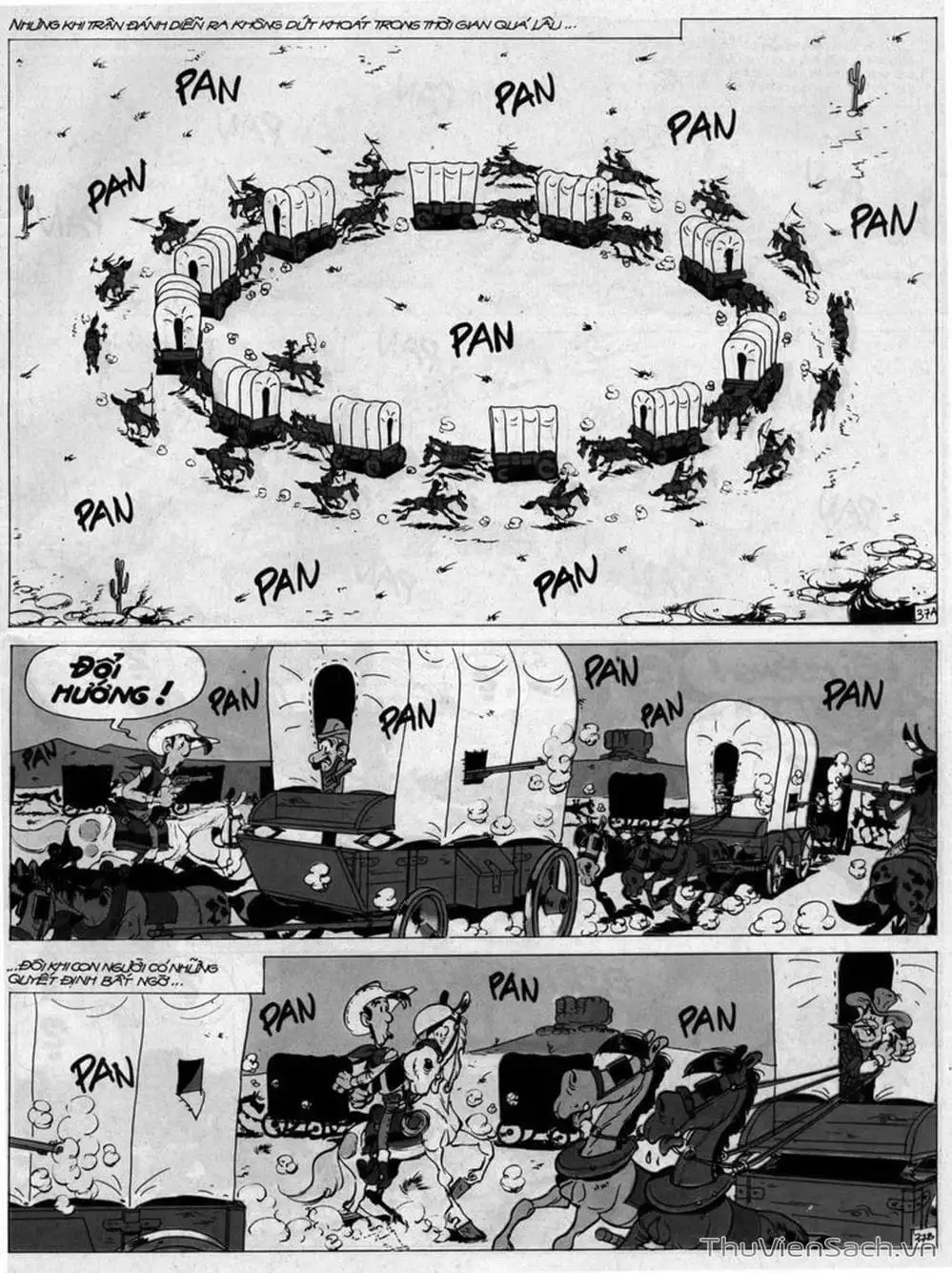 Truyện Tranh Cuộc Phiêu Lưu Kỳ Thú Của Lucky Luke trang 3