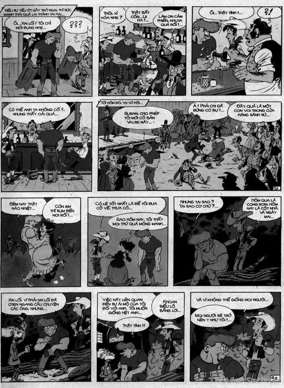 Truyện Tranh Cuộc Phiêu Lưu Kỳ Thú Của Lucky Luke trang 3