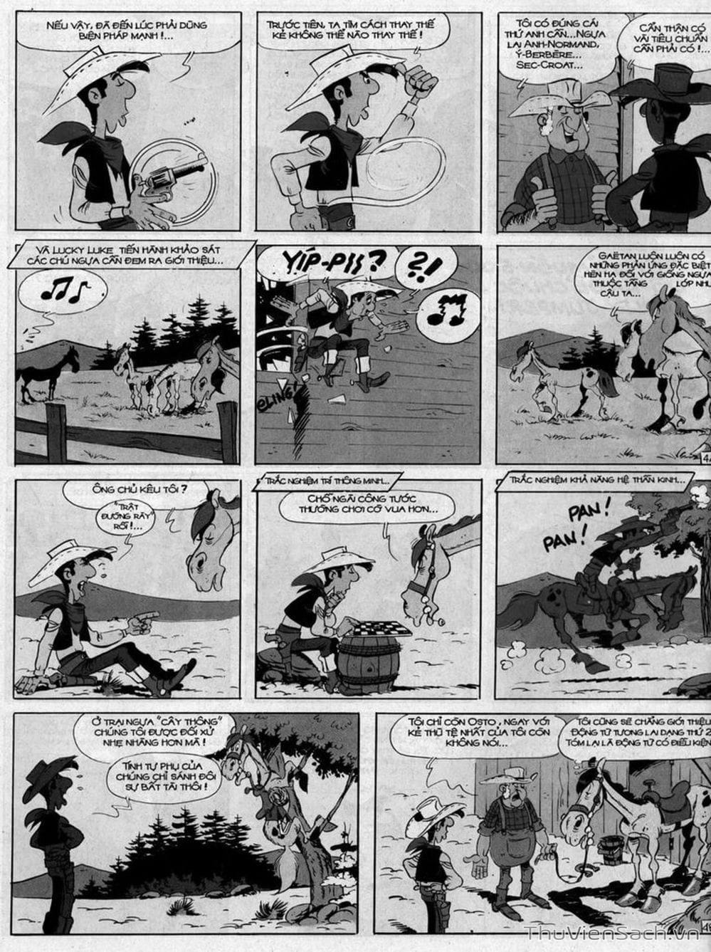 Truyện Tranh Cuộc Phiêu Lưu Kỳ Thú Của Lucky Luke trang 3