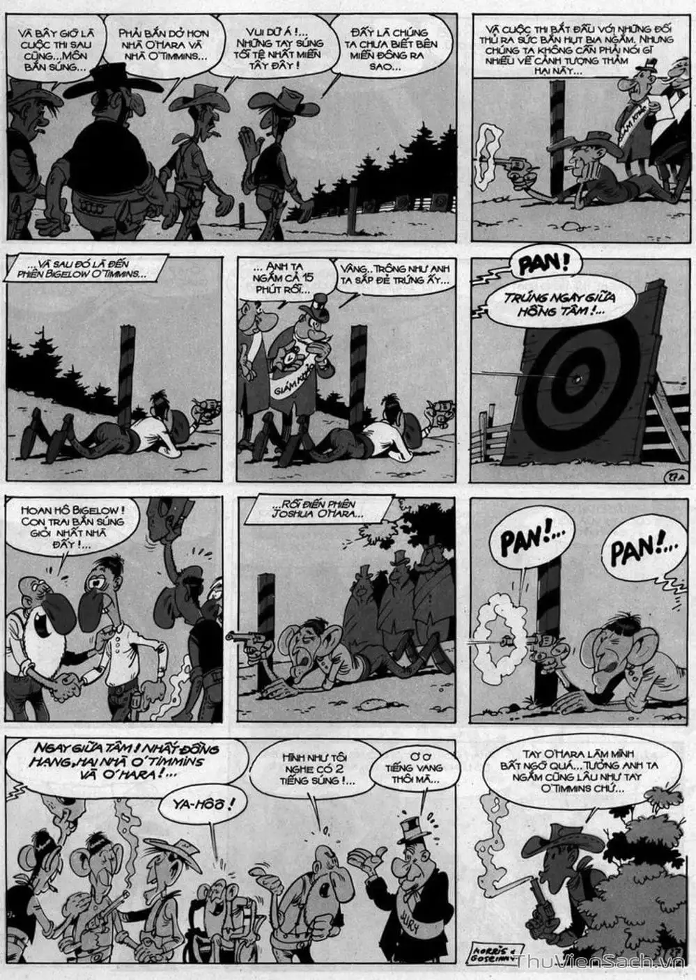 Truyện Tranh Cuộc Phiêu Lưu Kỳ Thú Của Lucky Luke trang 3