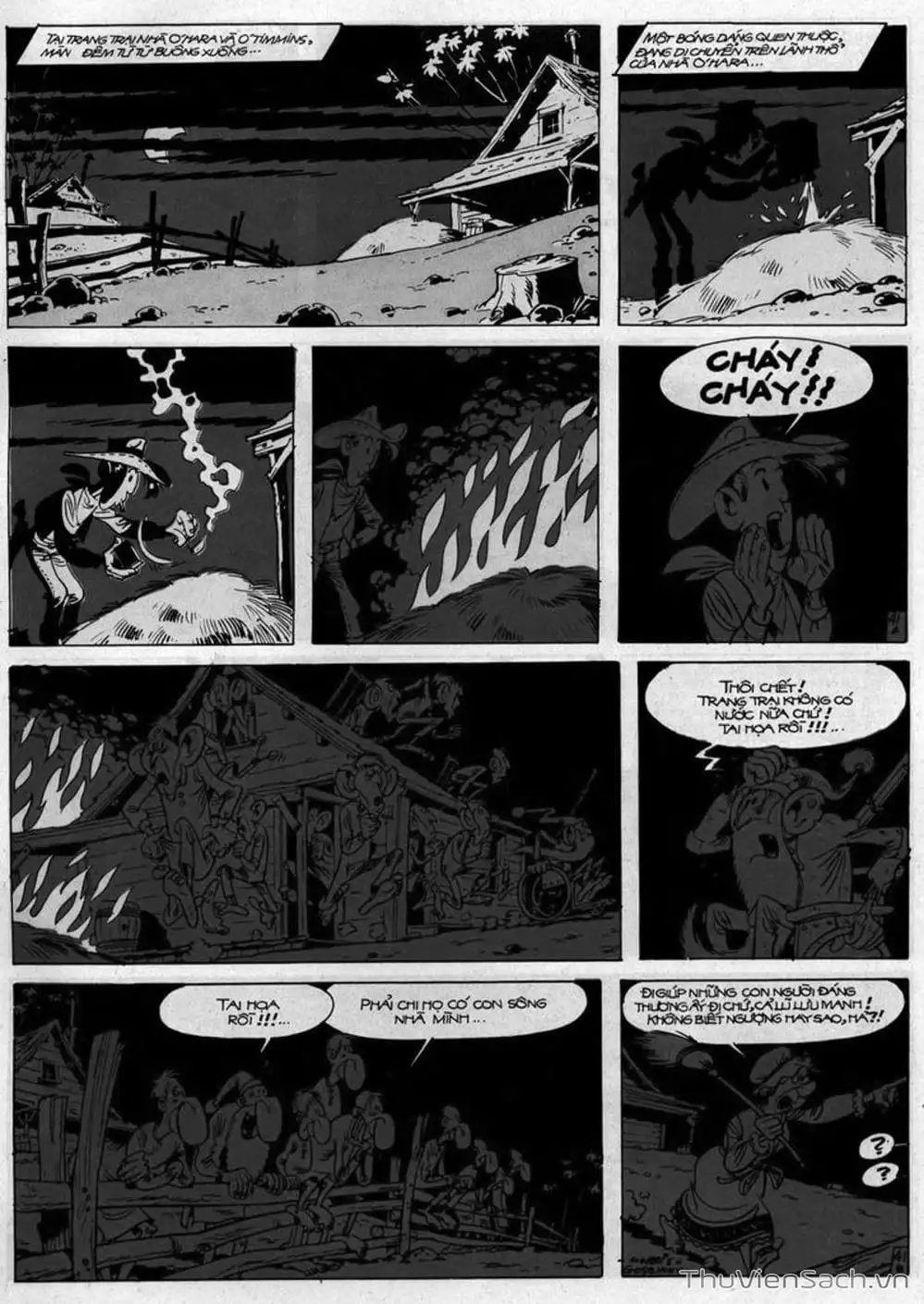 Truyện Tranh Cuộc Phiêu Lưu Kỳ Thú Của Lucky Luke trang 3