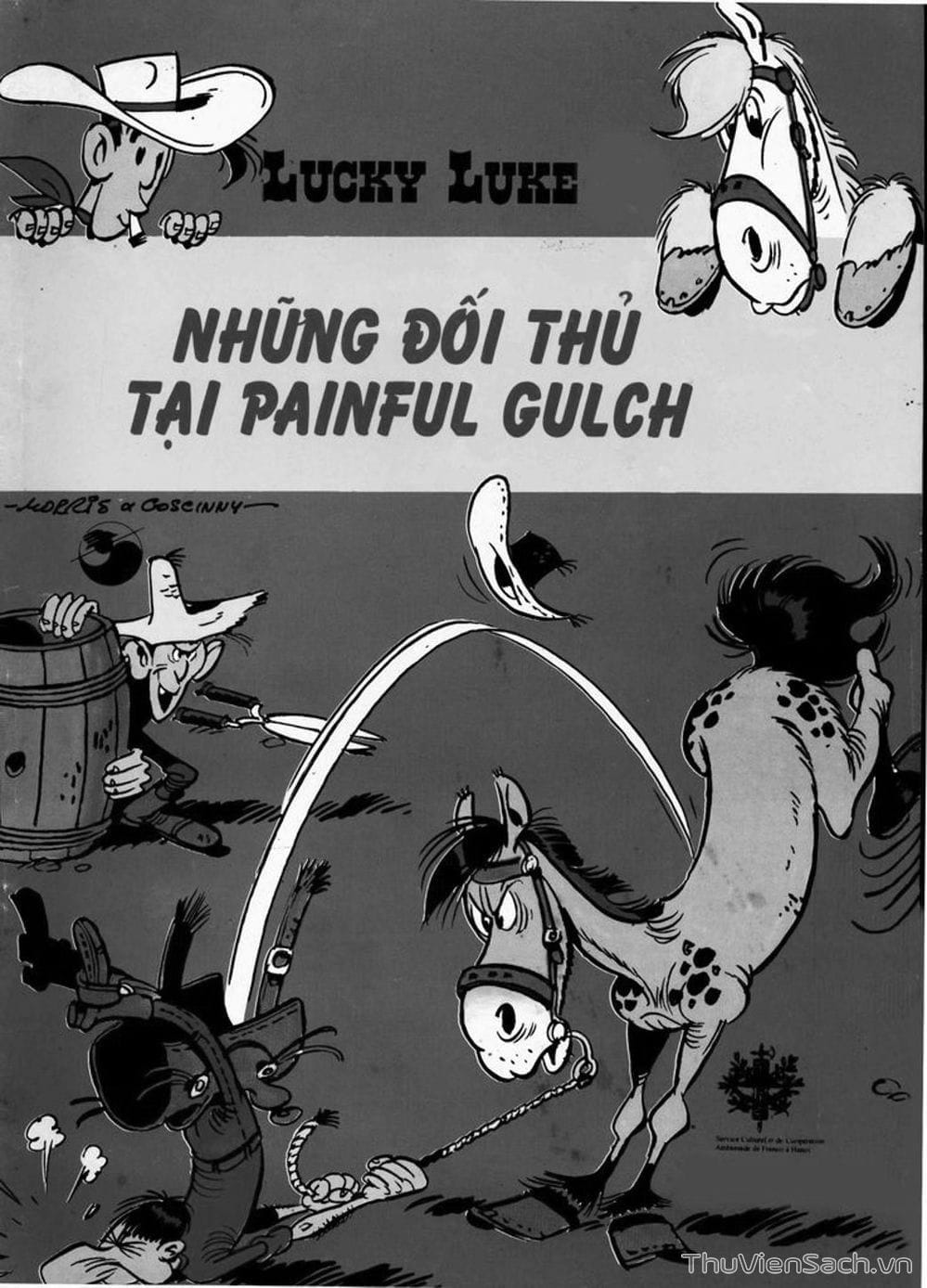 Truyện Tranh Cuộc Phiêu Lưu Kỳ Thú Của Lucky Luke trang 3