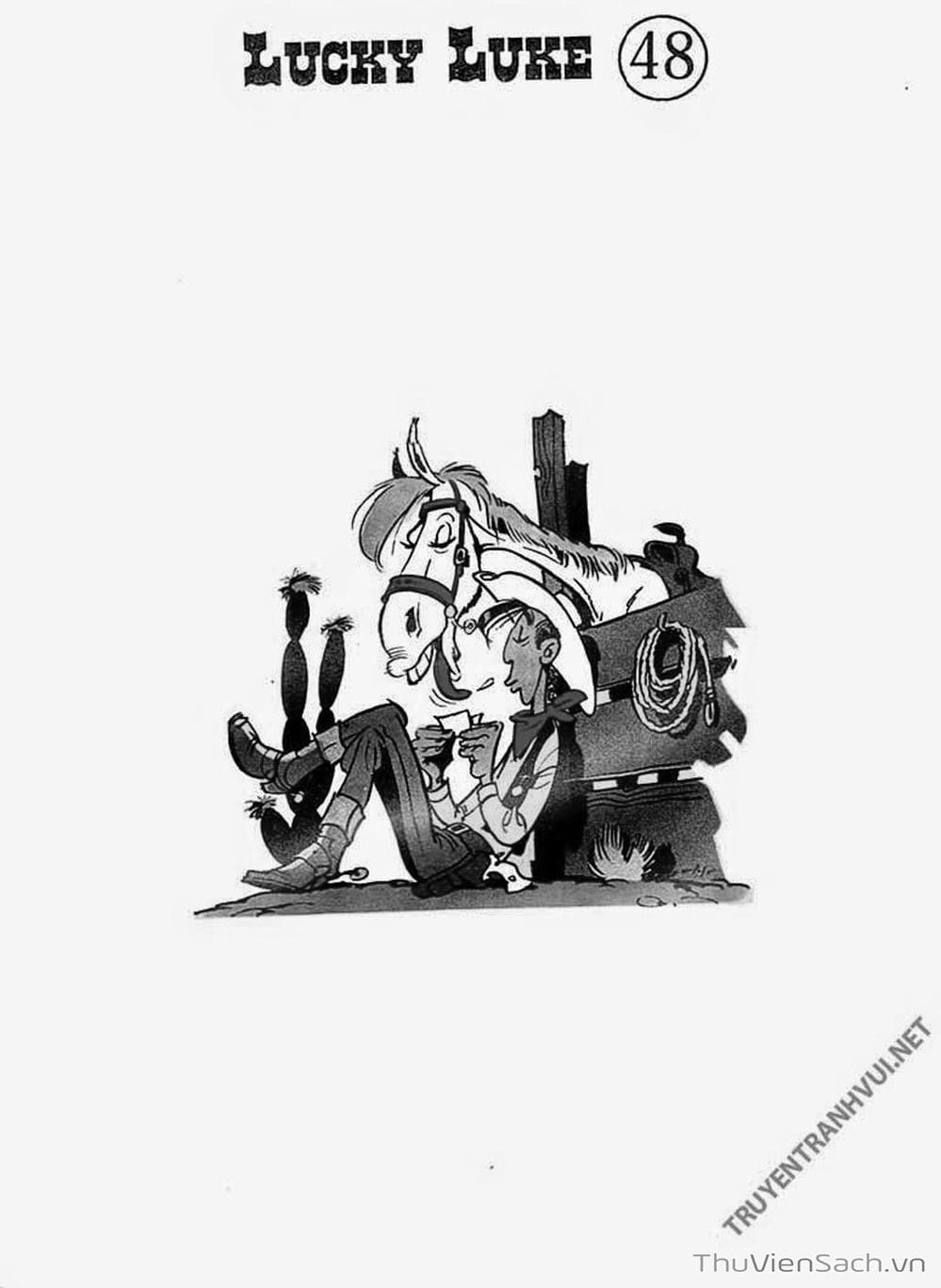 Truyện Tranh Cuộc Phiêu Lưu Kỳ Thú Của Lucky Luke trang 3