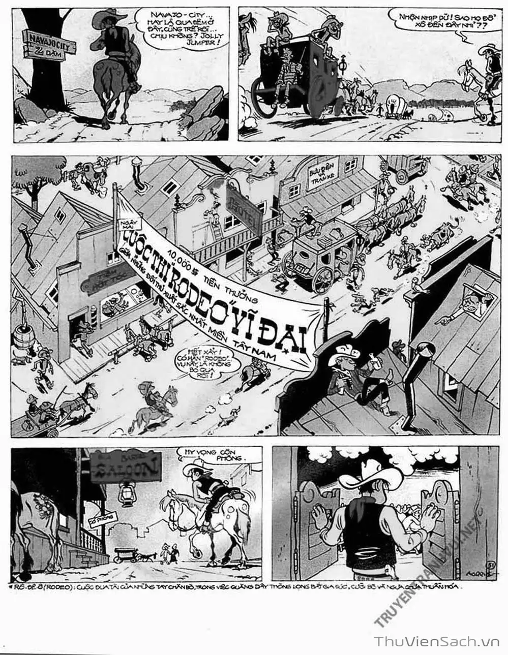 Truyện Tranh Cuộc Phiêu Lưu Kỳ Thú Của Lucky Luke trang 3