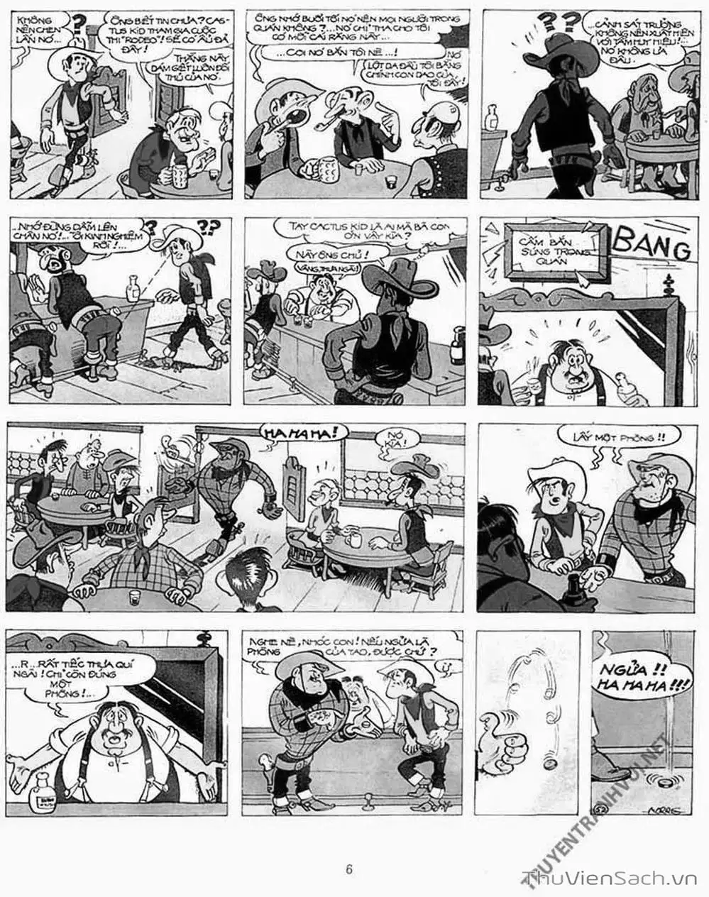 Truyện Tranh Cuộc Phiêu Lưu Kỳ Thú Của Lucky Luke trang 3