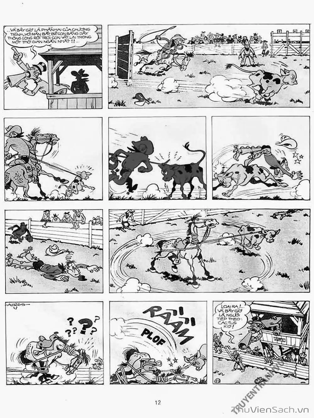 Truyện Tranh Cuộc Phiêu Lưu Kỳ Thú Của Lucky Luke trang 3