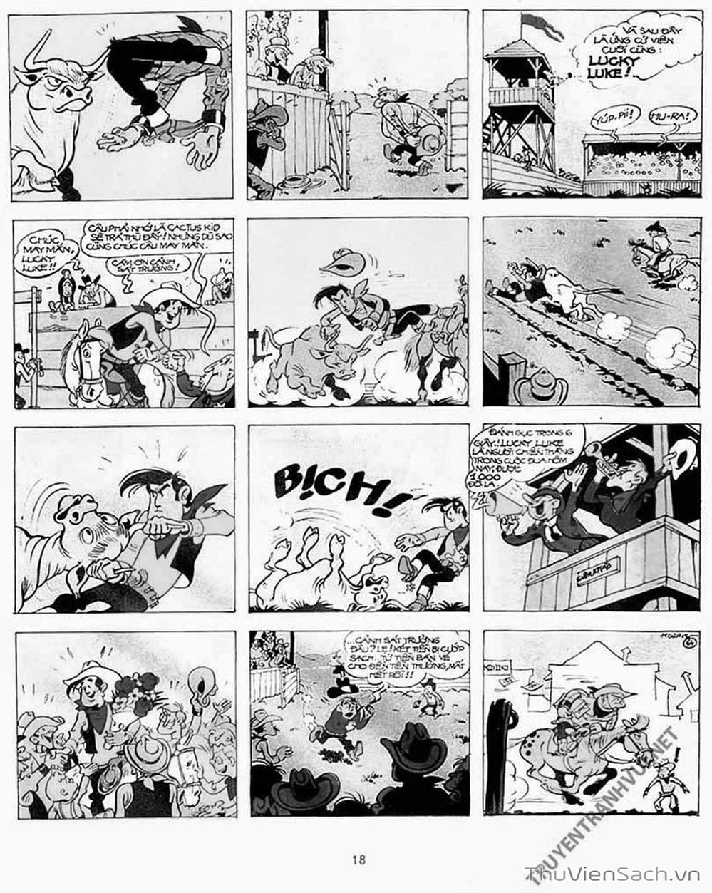 Truyện Tranh Cuộc Phiêu Lưu Kỳ Thú Của Lucky Luke trang 3