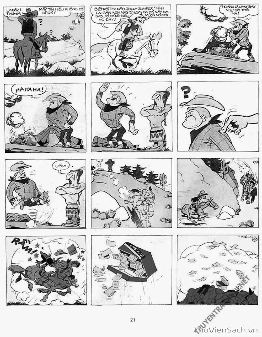 Truyện Tranh Cuộc Phiêu Lưu Kỳ Thú Của Lucky Luke trang 3