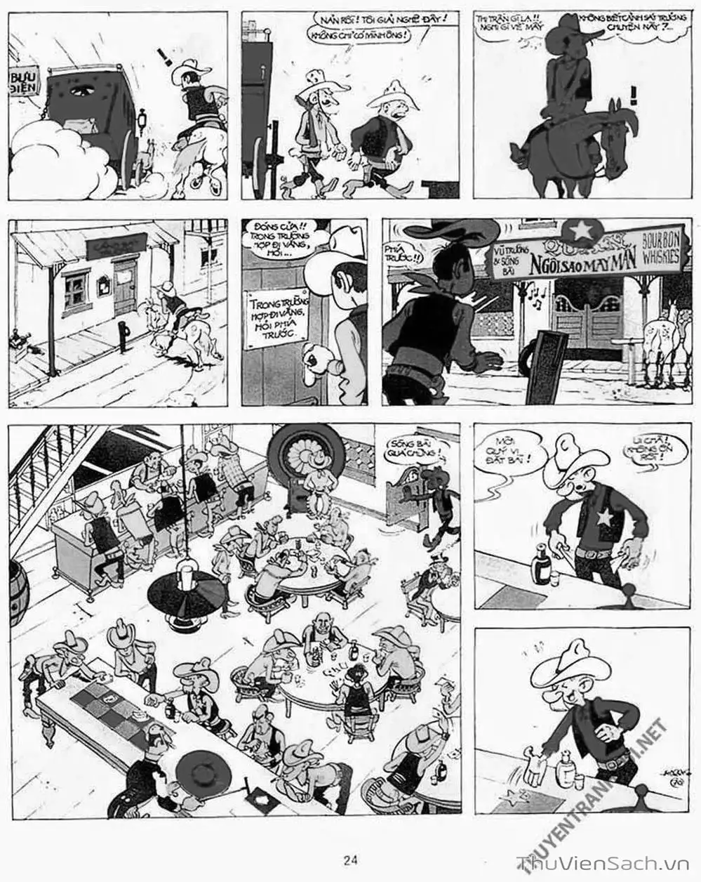 Truyện Tranh Cuộc Phiêu Lưu Kỳ Thú Của Lucky Luke trang 3