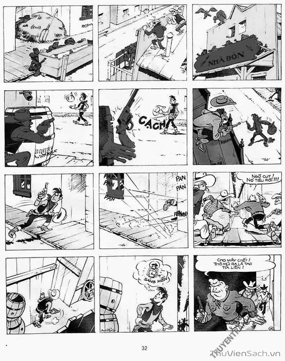 Truyện Tranh Cuộc Phiêu Lưu Kỳ Thú Của Lucky Luke trang 3