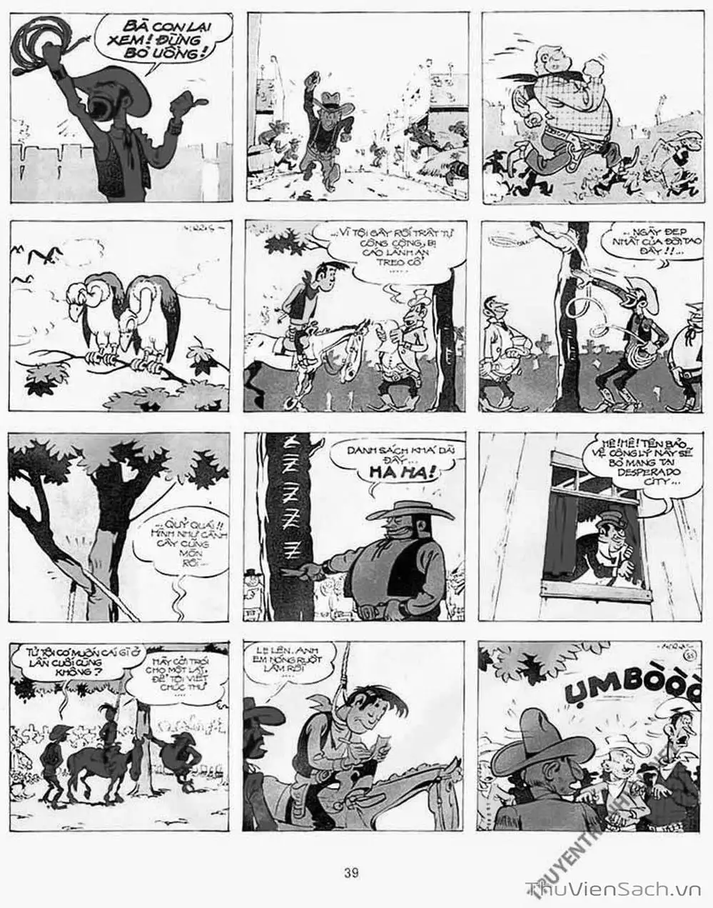Truyện Tranh Cuộc Phiêu Lưu Kỳ Thú Của Lucky Luke trang 3